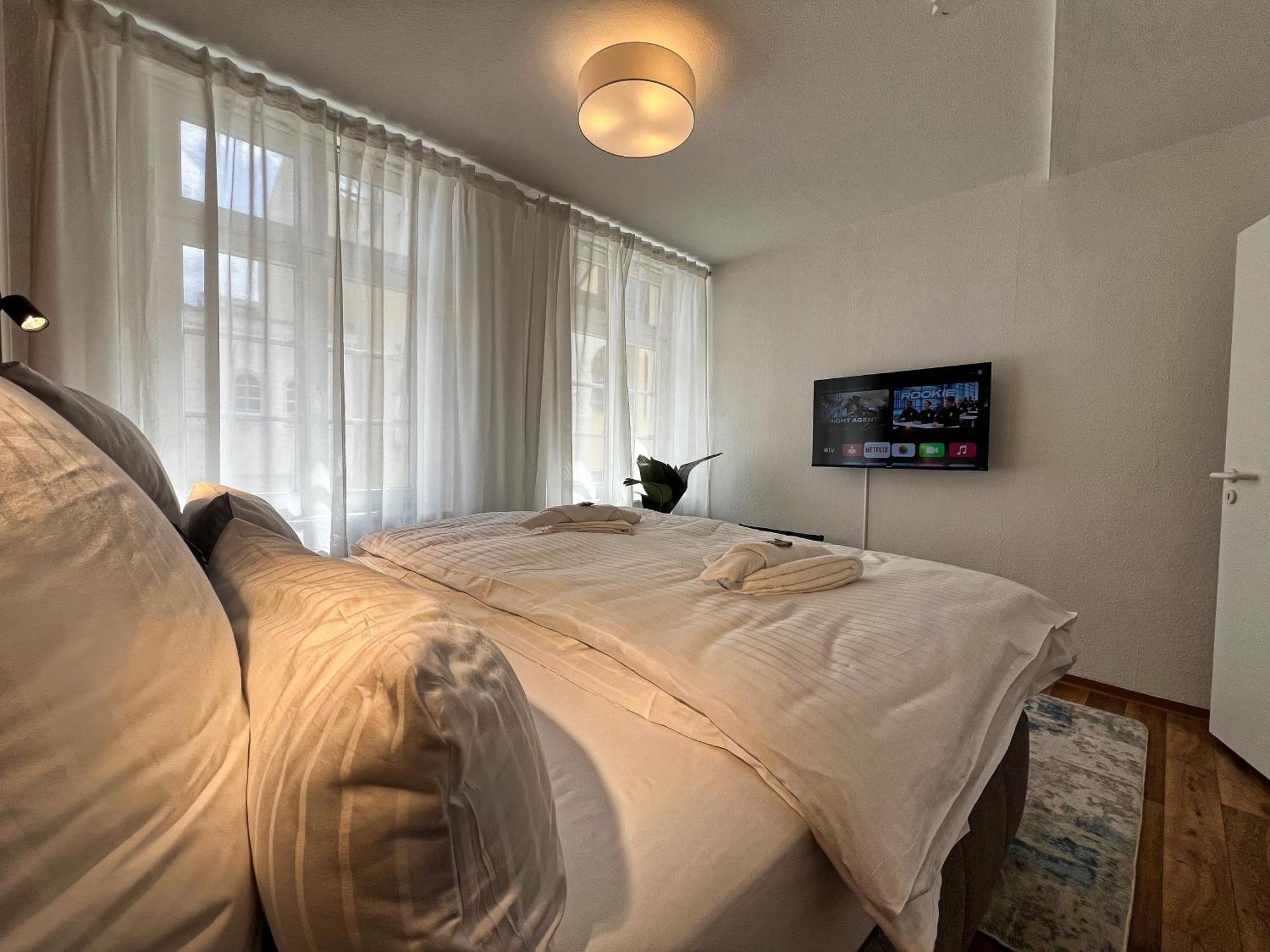 Nr 3 Lichtdurchflutetes Apartment Am Historischen Marktplatz 66 Qm #Cosiness Company 23 شفيرين المظهر الخارجي الصورة