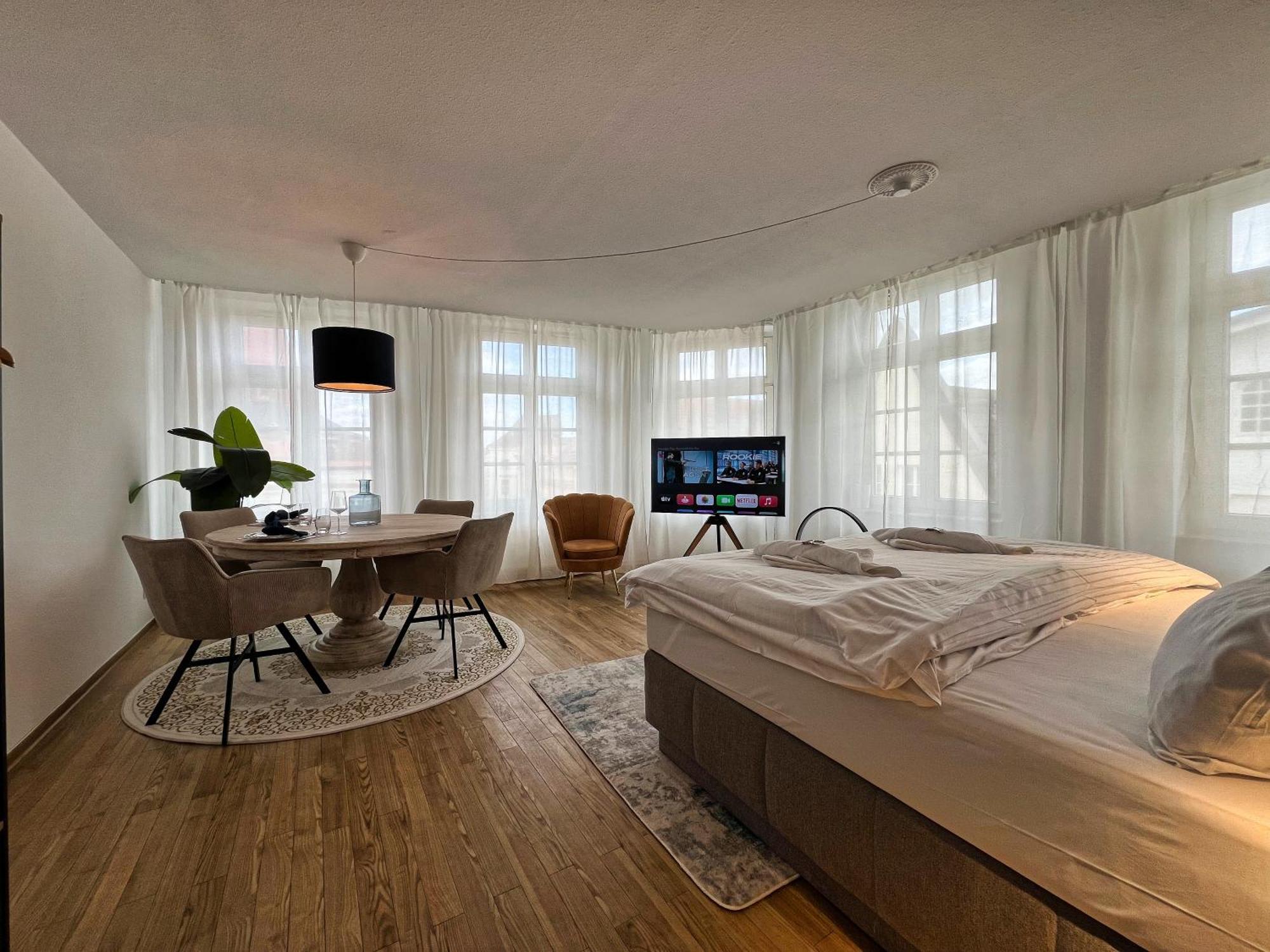 Nr 3 Lichtdurchflutetes Apartment Am Historischen Marktplatz 66 Qm #Cosiness Company 23 شفيرين المظهر الخارجي الصورة